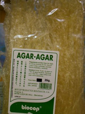 Algas marinas: Agar-Agar o Kanten Algas marinas: Agar-Agar o Kanten